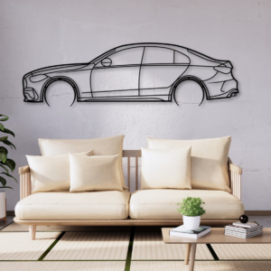 Intra απο ξύλο plywood 3mm-4mm πάχος C-class W206 Car Silhouette Δίασταση 15x15 cm INTRAFABR-110752422