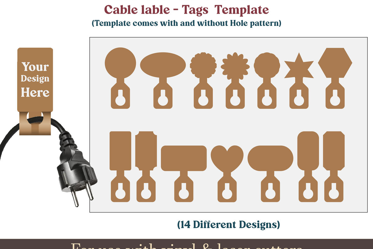 Intra απο ξύλο plywood 3mm-4mm πάχος Ετικέτες καλωδίων , Ετικέτες καλωδίων λέιζερ Δίασταση 8x11 cm INTRAFABR-85846740