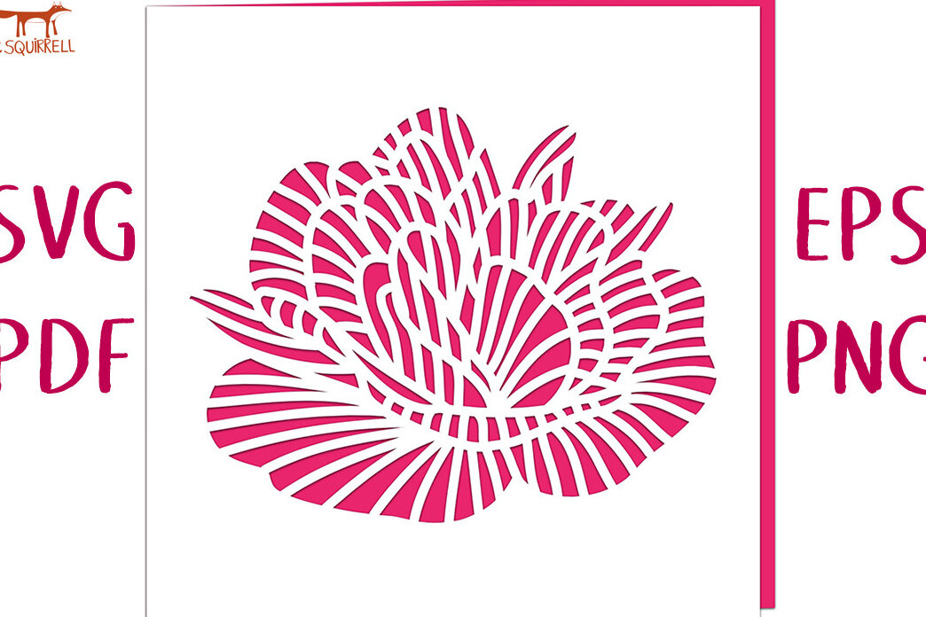 Intra απο ξύλο plywood 3mm-4mm πάχος κομμένου Card Flower Camellia Δίασταση 5x5 cm INTRAFABR-12195045