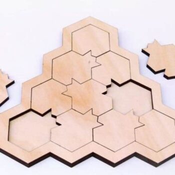 Intra απο ξύλο plywood 3mm-4mm πάχος – ξύλο Παιχνιδιού Pomegranate Wooden Puzzle 25x30 cm INTRAVECTRY-MY558694 - Image 1