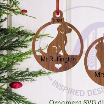 Intra απο ξύλο plywood 3mm-4mm πάχος Χριστουγεννιάτικο στολίδι για γάτα και σκύλο  Δίασταση 3x3 cm INTRAFABR-108869903 - Image 1