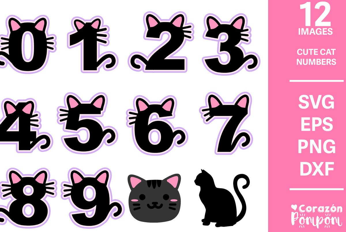 Intra απο ξύλο plywood 3mm-4mm πάχος Cat Numbers Cake Topper Δίασταση 30x20 cm INTRAFABR-105631136