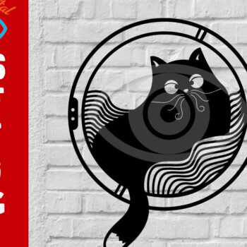 Intra απο ξύλο plywood 3mm-4mm πάχος Διακόσμηση τοίχου Cat Wash Δίασταση 40x40 cm INTRAFABR-67171156 - Image 1