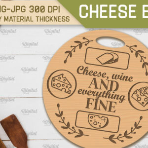 Intra απο ξύλο plywood 3mm-4mm πάχος Cheese Board . Πίνακας κοπής  Δίασταση 40x40 cm INTRAFABR-91140409