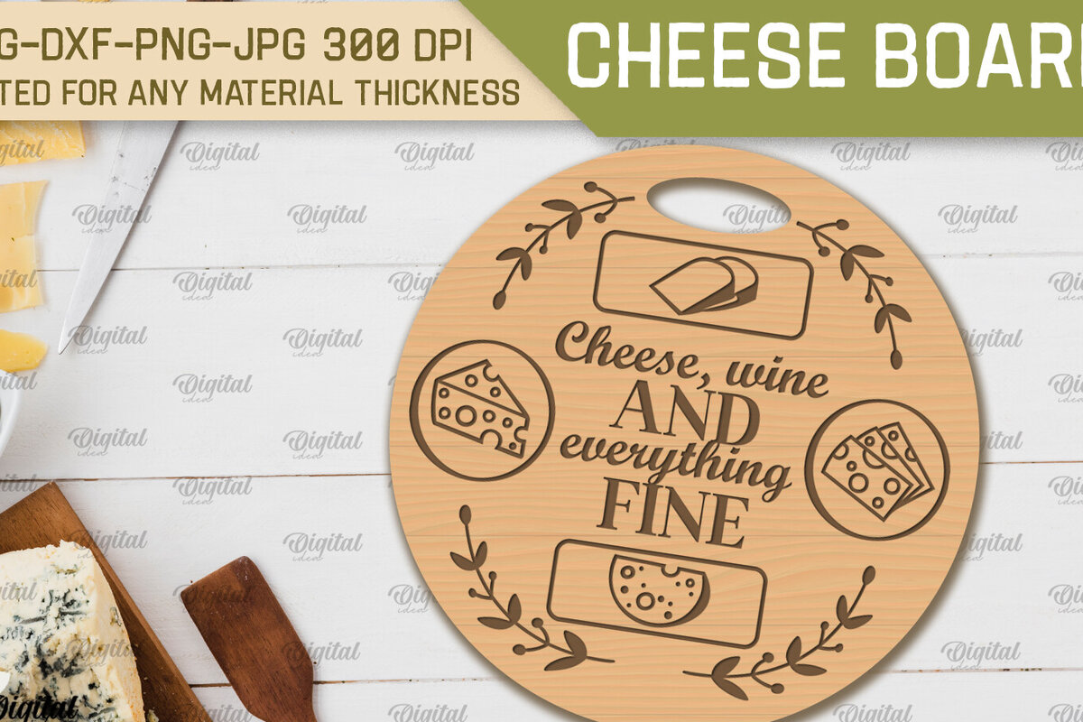 Intra απο ξύλο plywood 3mm-4mm πάχος Cheese Board . Πίνακας κοπής  Δίασταση 40x40 cm INTRAFABR-91140409