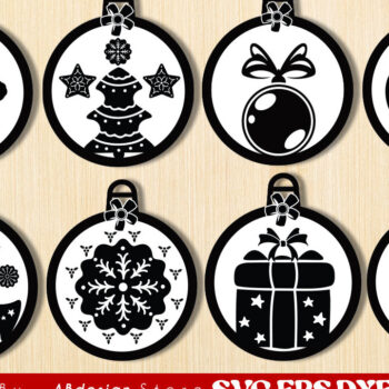 Intra απο ξύλο plywood 3mm-4mm πάχος Χριστουγεννιάτικη Μπάλα Σχέδιο Στολίδι Δίασταση 15x18 cm INTRAFABR-90844155 - Image 1