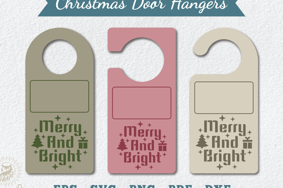 Intra απο ξύλο plywood 3mm-4mm πάχος Χριστουγεννιάτικο Κρεμάστρες Πόρτας Πρότυπο Δίασταση 15x15 cm INTRAFABR-111786153