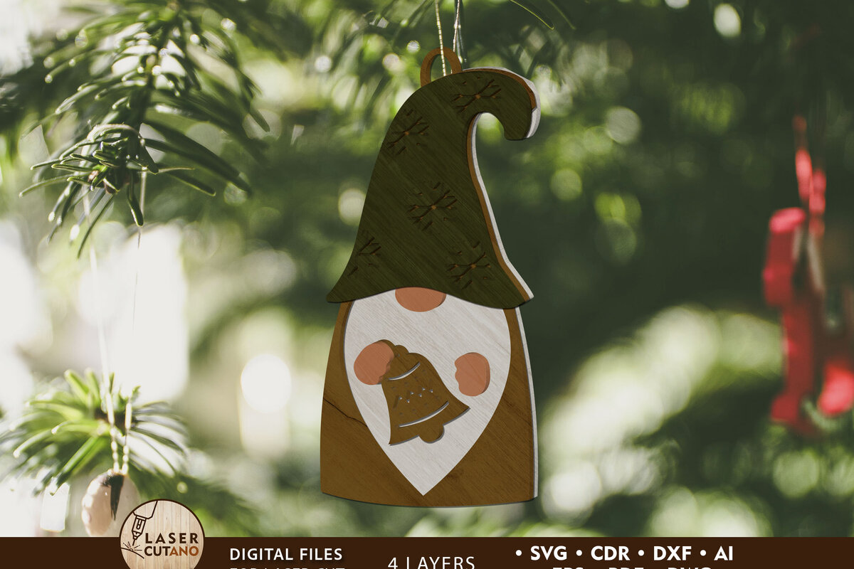 Intra απο ξύλο plywood 3mm-4mm πάχος Χριστουγεννιάτικο διακοσμητικό στοιχειό Δίασταση 4x4 cm INTRAFABR-85494625