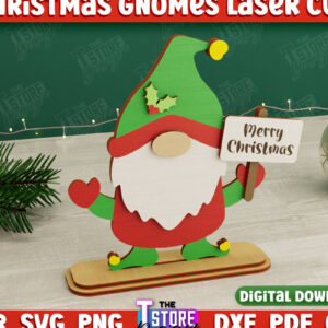 Intra απο ξύλο plywood 3mm-4mm πάχος Χριστουγεννιάτικα στοιχειά | Επιτραπέζιο αγαλματίδιο | CNC Δίασταση 15x15 cm INTRAFABR-106665350