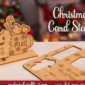 Intra απο ξύλο plywood 3mm-4mm πάχος Χριστουγεννιάτικη διακόσμηση σπιτιού Δίασταση 15x15 cm INTRAFABR-79597860 - Image 1