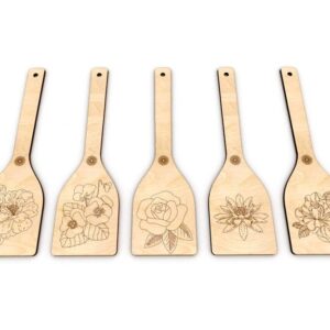 Intra απο ξύλο plywood 3mm-4mm πάχος – Ξύλινες σπάτουλες για μαγείρεμα 15x20 cm INTRAVECTRY-MY556244