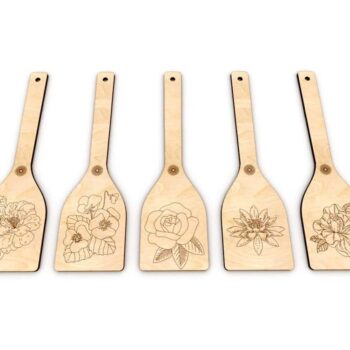 Intra απο ξύλο plywood 3mm-4mm πάχος – Ξύλινες σπάτουλες για μαγείρεμα 35x40 cm INTRAVECTRY-MY557756 - Image 1