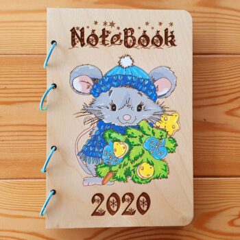 Intra απο ξύλο plywood 3mm-4mm πάχος – Ξύλινο χαραγμένο κάλυμμα σημειωματάριου με ξύλο ποντικιού 35x40 cm INTRAVECTRY-MY561453 - Image 1