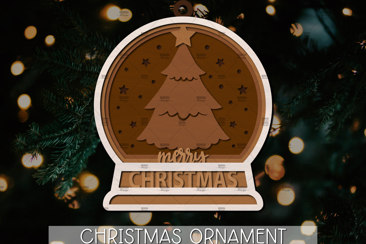 Intra απο ξύλο plywood 3mm-4mm πάχος Χριστουγεννιάτικο στολίδι Δίασταση 8x8 cm INTRAFABR-107824289