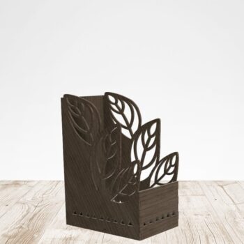 Intra απο ξύλο plywood 3mm-4mm πάχος – ξύλο Στυλό και Βούρτσα Φύλλων 40x40 cm INTRAVECTRY-MY556290 - Image 1