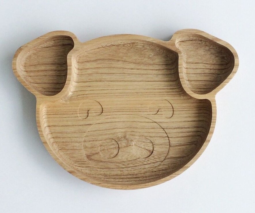 Intra απο ξύλο plywood 3mm-4mm πάχος – ξύλο χοιρινού σνακ πιάτου για νήπια 45x50 cm INTRAVECTRY-MY559103