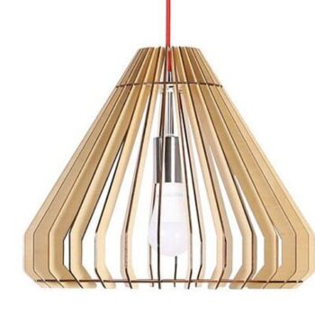 Intra απο ξύλο plywood 3mm-4mm πάχος – Ξύλινο κρεμαστό μενταγιόν οροφής Φωτιστικό Φωτιστικό Φωτιστικό 3mm ξύλο 25x30 cm INTRAVECTRY-MY557992 - Image 1