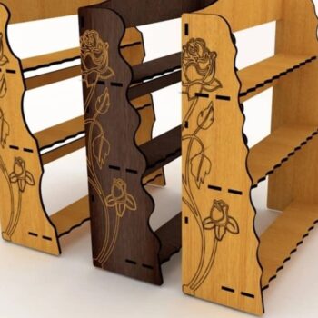 Intra απο ξύλο plywood 3mm-4mm πάχος – ξύλο ραφιού 3 επιπέδων κόντρα πλακέ 15x20 cm INTRAVECTRY-MY559378 - Image 1