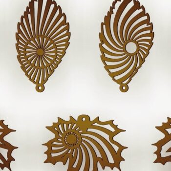 Intra απο ξύλο plywood 3mm-4mm πάχος – Ξύλινο Φύλλο Σκουλαρίκι μενταγιόν ξύλο 40x40 cm INTRAVECTRY-MY556516 - Image 1