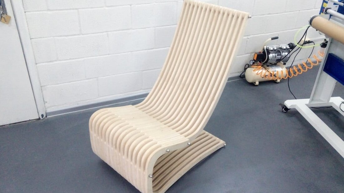 Intra απο ξύλο plywood 3mm-4mm πάχος – ξύλο καρέκλας διπλού τμήματος Piegatto 50x60 cm INTRAVECTRY-MY556531