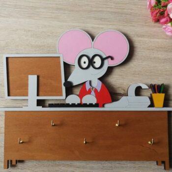 Intra απο ξύλο plywood 3mm-4mm πάχος – Κλειδιά γραφείου 30x30 cm INTRAVECTRY-MY556600 - Image 1