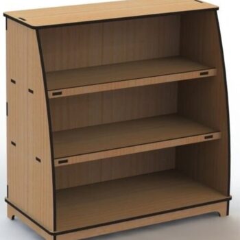 Intra απο ξύλο plywood 3mm-4mm πάχος – Ράφια αποθήκευσης από κόντρα πλακέ 15x15 cm INTRAVECTRY-MY556660 - Image 1