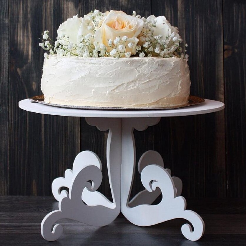 Intra απο ξύλο plywood 3mm-4mm πάχος – Ξύλινη βάση για τούρτες γενεθλίων σε σχήμα τραπεζιού 40x45 cm INTRAVECTRY-MY556663