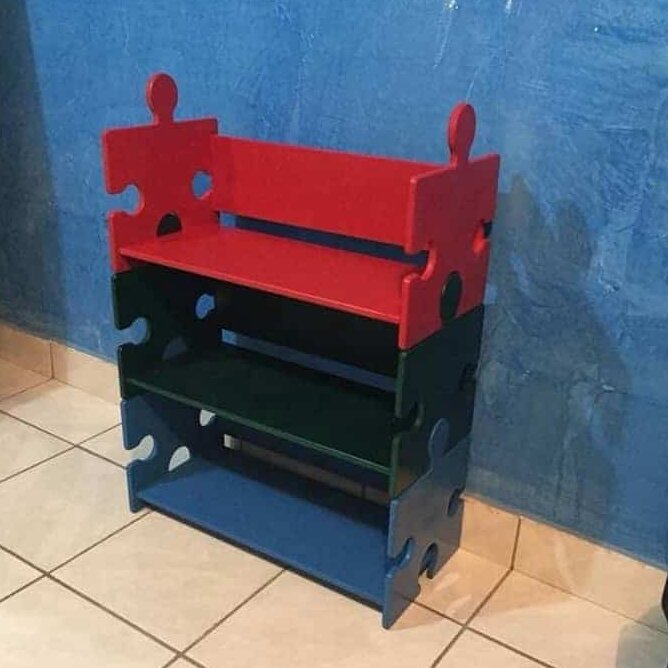 Intra απο ξύλο plywood 3mm-4mm πάχος – Σχάρα παπουτσιών 3 βημάτων 45x50 cm INTRAVECTRY-MY556665