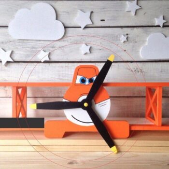 Intra απο ξύλο plywood 3mm-4mm πάχος – Ράφι αεροσκαφών 40x40 cm INTRAVECTRY-MY559221 - Image 1