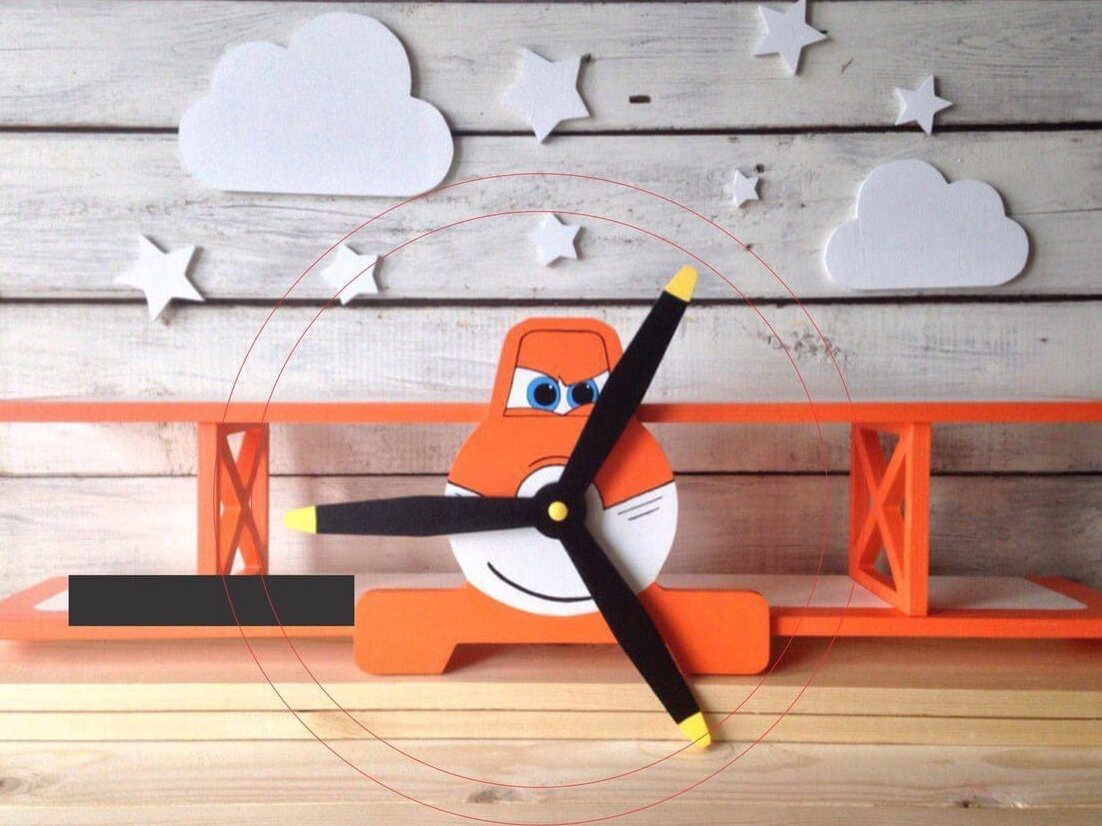 Intra απο ξύλο plywood 3mm-4mm πάχος – Ράφι αεροσκαφών 40x40 cm INTRAVECTRY-MY559221