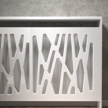 Intra απο ξύλο plywood 3mm-4mm πάχος – Ξύλινη μάσκα αέρα ψυγείου 40x40 cm INTRAVECTRY-MY556687 - Image 1