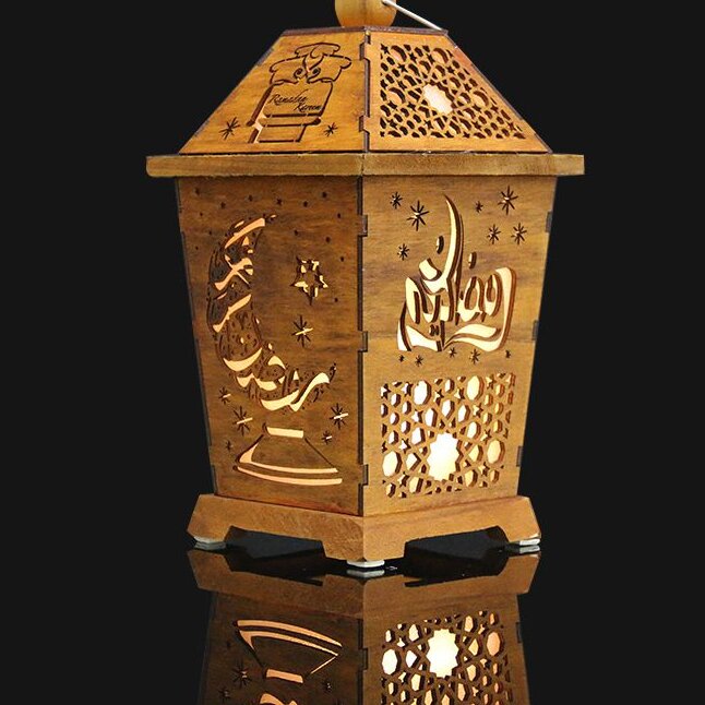 Intra απο ξύλο plywood 3mm-4mm πάχος – ξύλο φαναριού μετάλλιο του Ramadan 25x30 cm INTRAVECTRY-MY557927