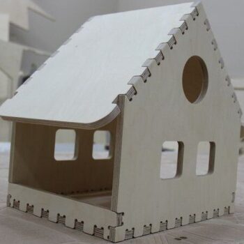 Intra απο ξύλο plywood 3mm-4mm πάχος – Ξύλινο ξύλο τροφοδοσίας πουλιών 20x20 cm INTRAVECTRY-MY557432 - Image 1