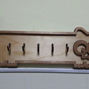 Intra απο ξύλο plywood 3mm-4mm πάχος – ξύλο Ξύλινης κλειδαριάς Sausage Cat 12x15 cm INTRAVECTRY-MY557568