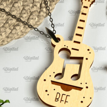 Intra απο ξύλο plywood 3mm-4mm πάχος – Ζευγάρι κρεμαστό κόψιμο με λέιζερ. Ξύλινο μενταγιόν Δίασταση  20x20 cm INTRAFABR-98654479 - Image 1