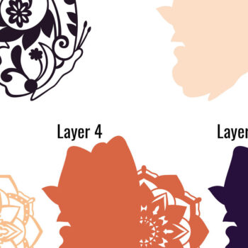 Intra απο ξύλο plywood 3mm-4mm πάχος – Paisley Butterfly και Mandala Δίασταση  20x20 cm INTRAFABR-56154039 - Image 6