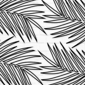 Intra απο ξύλο plywood 3mm-4mm πάχος – Χειροτεχνία τοίχου με φύλλα φοίνικας Διακόσμηση με λέιζερ Δίασταση 40x30 cm INTRAFABR-71755969