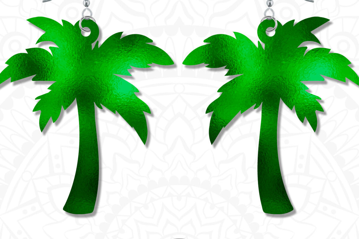 Intra απο ξύλο plywood 3mm-4mm πάχος – Σκουλαρίκια Φοίνικας, Κατασκευή κοσμημάτων Δίασταση  5x5 cm INTRAFABR-8172138