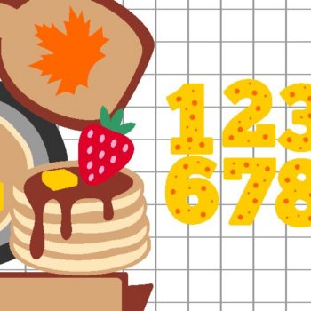 Intra απο ξύλο plywood 3mm-4mm πάχος – Pancake Cake Topper 3D Δίασταση  20x20 cm INTRAFABR-96584327 - Image 2