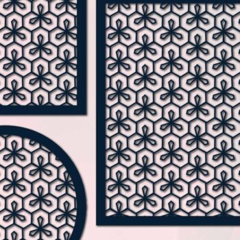 Intra απο ξύλο plywood 3mm-4mm πάχος – Πάνελ σουβέρ με μοτίβο Bundle Δίασταση  20x20 cm INTRAFABR-58171824 - Image 4