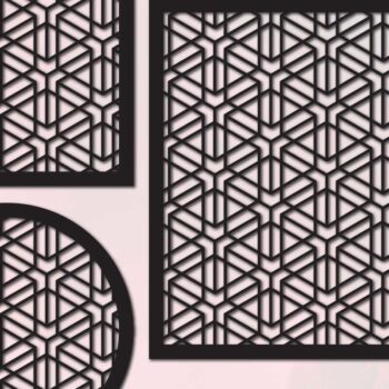 Intra απο ξύλο plywood 3mm-4mm πάχος – Πάνελ σουβέρ με μοτίβο Bundle Δίασταση  20x20 cm INTRAFABR-58171824 - Image 5