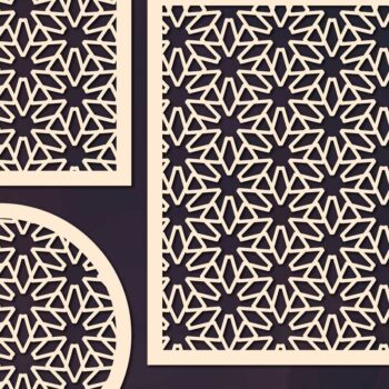 Intra απο ξύλο plywood 3mm-4mm πάχος – Πάνελ σουβέρ με μοτίβο Bundle Δίασταση  20x20 cm INTRAFABR-58171824 - Image 7