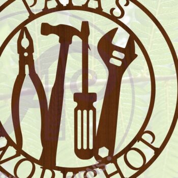 Intra απο ξύλο plywood 3mm-4mm πάχος – Αρχείο αποκοπής Sign Workshop Tools Papa Δίασταση  40x30 cm INTRAFABR-69101228 - Image 4