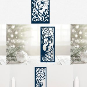 Intra απο ξύλο plywood 3mm-4mm πάχος – Paper Cut σελιδοδείκτης Cut Bundle Δίασταση  20x20 cm INTRAFABR-115240258