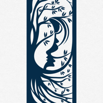 Intra απο ξύλο plywood 3mm-4mm πάχος – Κοπή χαρτιού σελιδοδείκτης Cut Design 4 Δίασταση 40x30 cm INTRAFABR-116429789 - Image 1