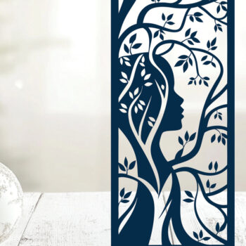 Intra απο ξύλο plywood 3mm-4mm πάχος – Σχεδίαση κοπής σελιδοδείκτης κοπής χαρτιού 6 Δίασταση  20x20 cm INTRAFABR-116429916 - Image 2