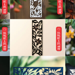 Intra απο ξύλο plywood 3mm-4mm πάχος – Paper Cut σελιδοδείκτης Bundle Δίασταση  20x20 cm INTRAFABR-114622298