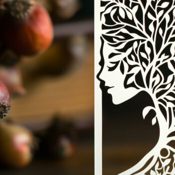 Intra απο ξύλο plywood 3mm-4mm πάχος – Paper Cut σελιδοδείκτης Bundle Δίασταση  20x20 cm INTRAFABR-114622298 - Image 8