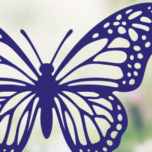 Intra απο ξύλο plywood 3mm-4mm πάχος – Paper Cut Butterfly Δίασταση  20x20 cm INTRAFABR-114388170