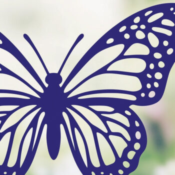 Intra απο ξύλο plywood 3mm-4mm πάχος – Paper Cut Butterfly Δίασταση 20x20 cm INTRAFABR-114388170 - Image 1